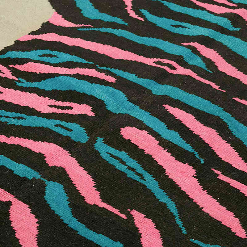 Alfombra Nueva de Nudo a Mano con Diseño de Tigre - 251 cm x 310 cm - K0079211