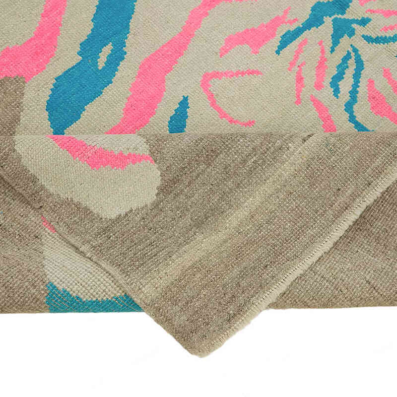 Alfombra Nueva de Nudo a Mano con Diseño de Tigre - 256 cm x 348 cm - K0079221
