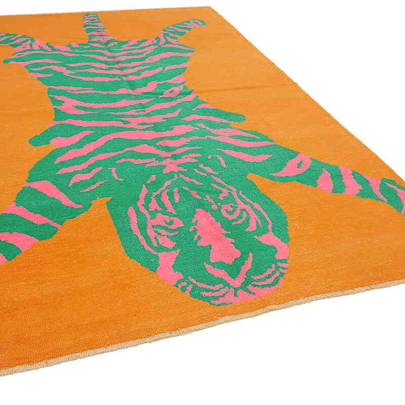 Yeni Kaplan Desenli Halı - 223 cm x 328 cm - K0079222