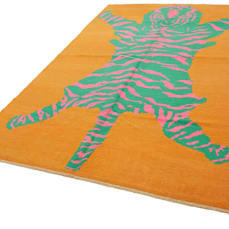 Yeni Kaplan Desenli Halı - 223 cm x 328 cm - K0079222