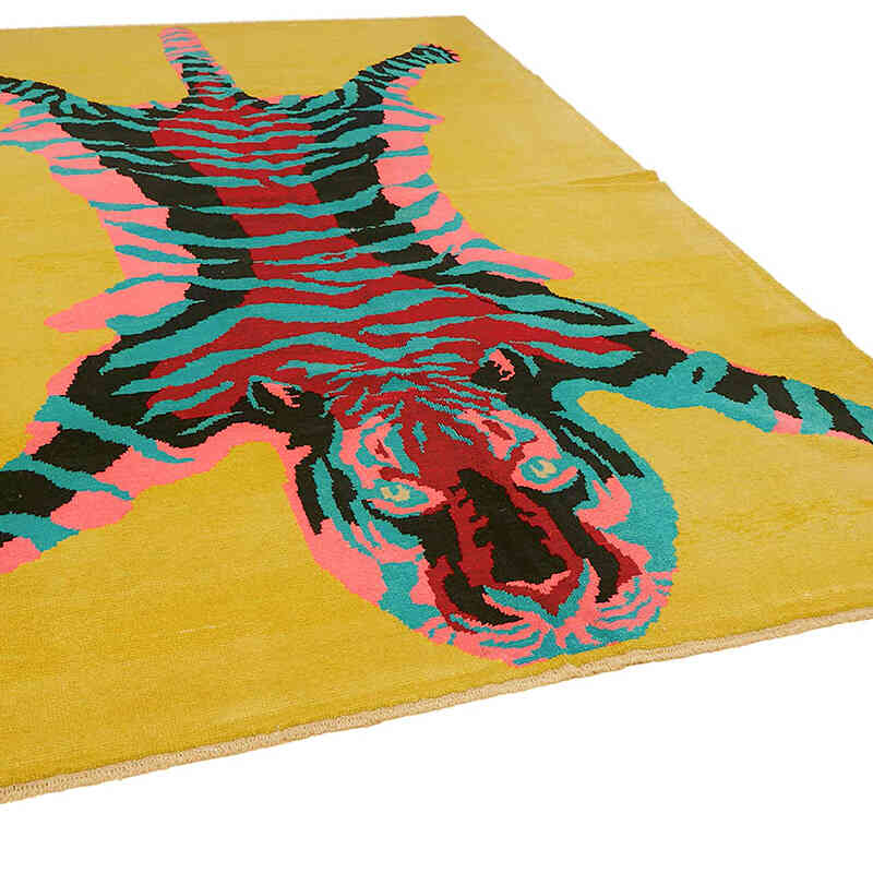 Yeni Kaplan Desenli Hali - 250 cm x 360 cm - K0079223