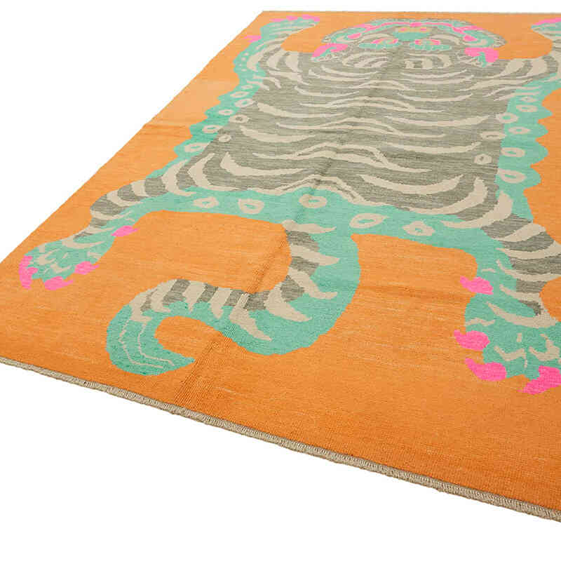 Yeni Kaplan Desenli Halı - 210 cm x 320 cm - K0079228