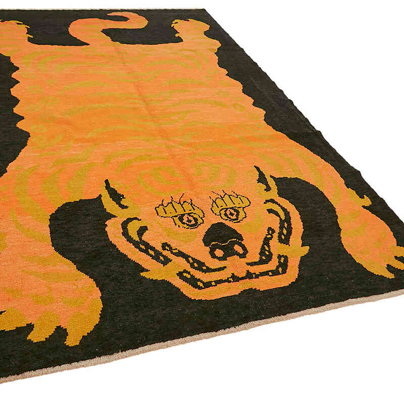 Yeni Kaplan Desenli Halı - 211 cm x 335 cm - K0079230