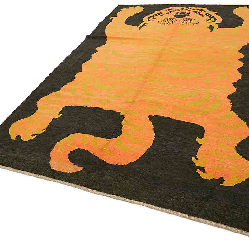 Yeni Kaplan Desenli Halı - 211 cm x 335 cm - K0079230