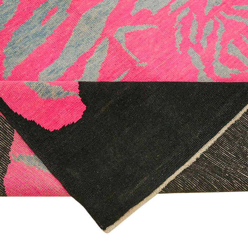 Alfombra Nueva de Nudo a Mano con Diseño de Tigre - 306 cm x 434 cm - K0079231