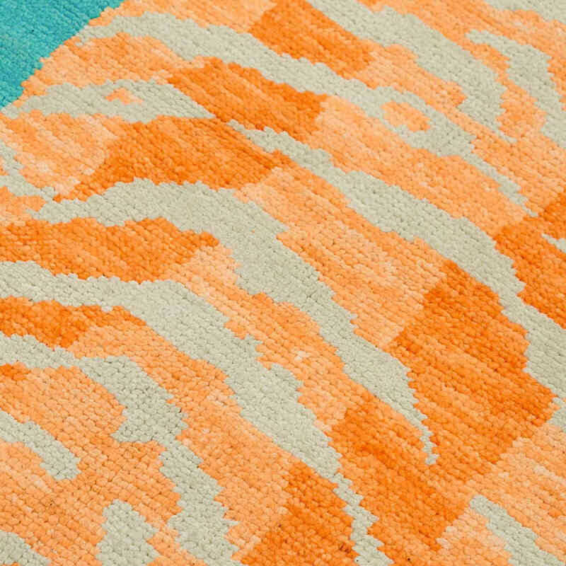 New Hand-Knotted Tiger Rug - 4'  x 6'  (48" x 72") - K0079232