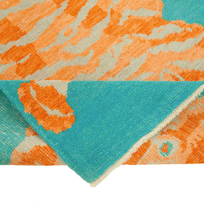 New Hand-Knotted Tiger Rug - 4'  x 6'  (48" x 72") - K0079232