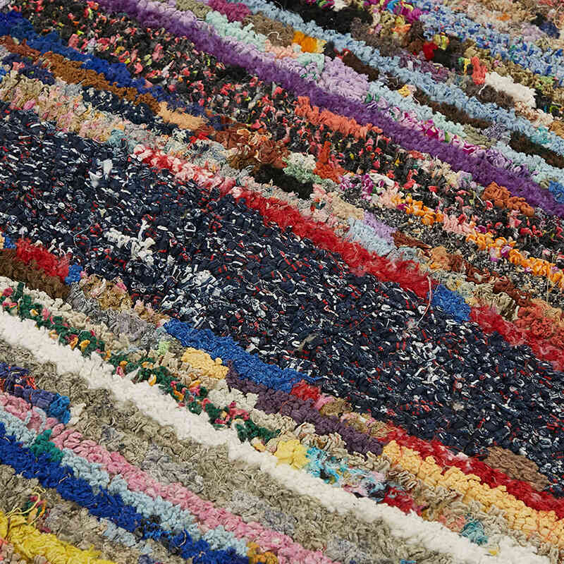 New Hand-Knotted Tiger Rug - 4' 11" x 6' 5" (59" x 77") - K0079244