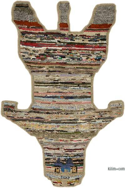 Yeni Kaplan Desenli Halı - 150 cm x 202 cm