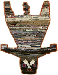 New Hand-Knotted Tiger Rug - 4' 9" x 6'  (57" x 72")