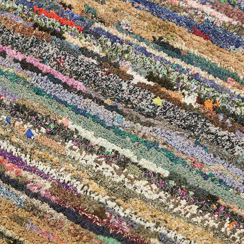 New Hand-Knotted Tiger Rug - 4' 9" x 6'  (57" x 72") - K0079247