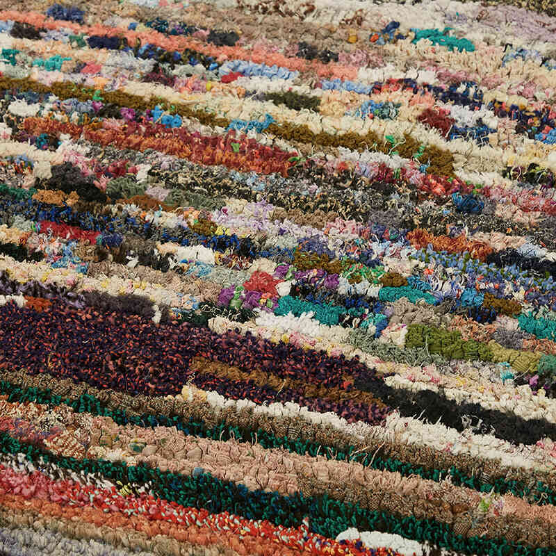 Alfombra Nueva de Nudo a Mano con Diseño de Tigre - 140 cm x 220 cm - K0079248