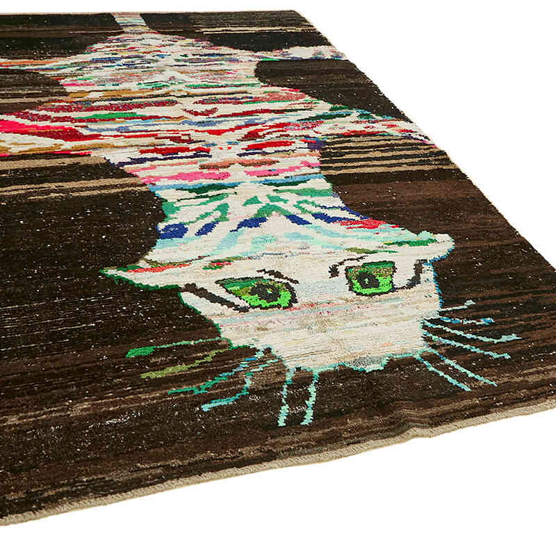 Yeni Kaplan Desenli Halı - 210 cm x 308 cm - K0079249