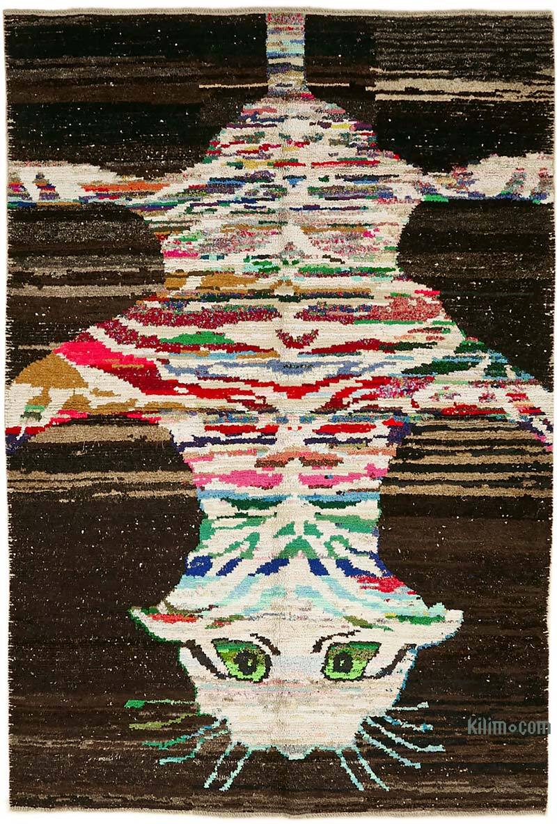Yeni Kaplan Desenli Halı - 210 cm x 308 cm - K0079249