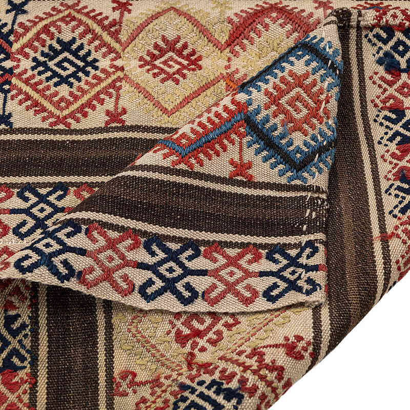 Alfombra Vintage Anatolian Kilim - 123 cm x 227 cm - K0079270