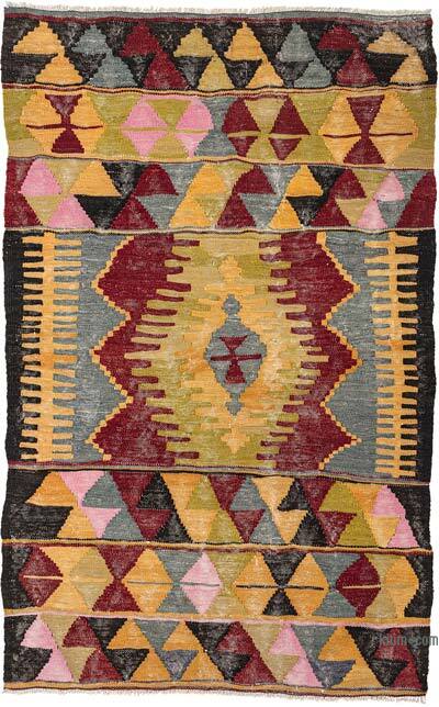 Vintage Cal Kilim Rug - 3' 1" x 4' 10" (37" x 58")