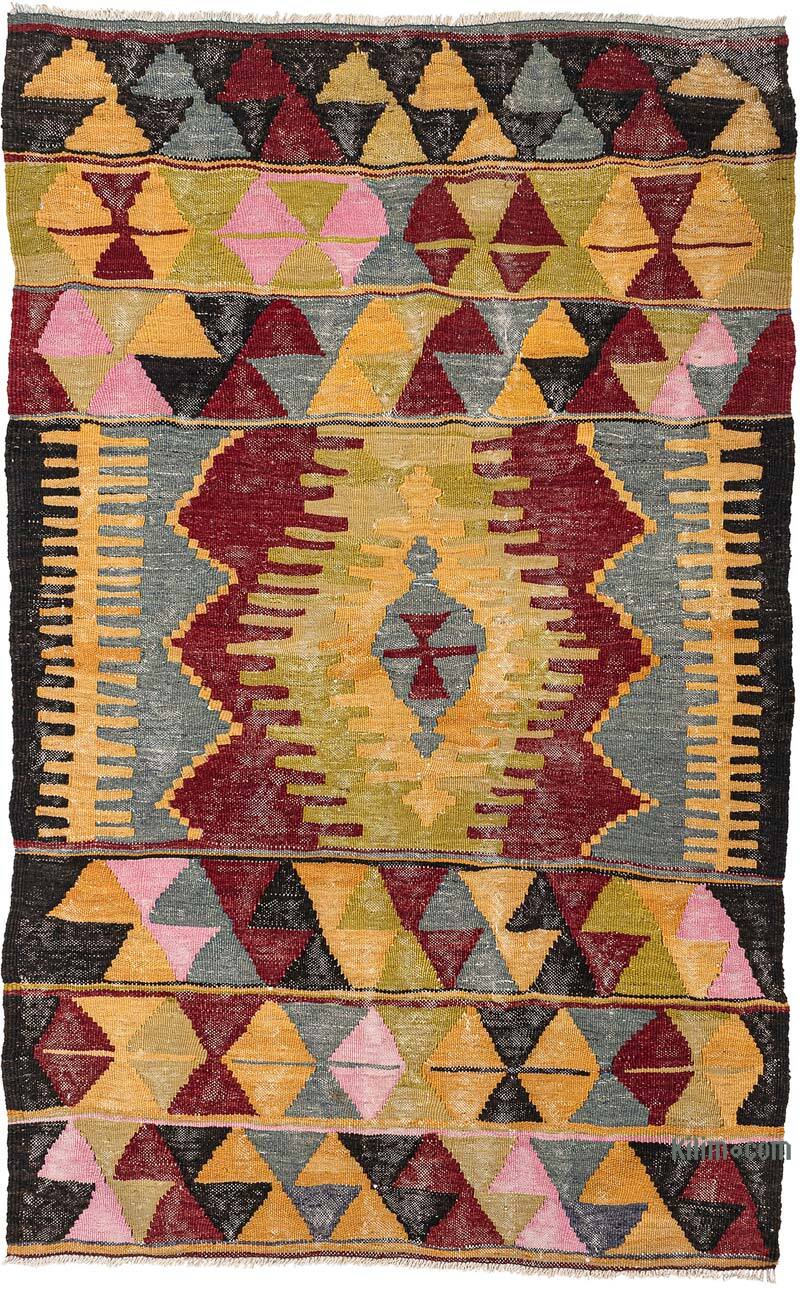 Vintage Çal Kilimi - 95 cm x 147 cm - K0079272
