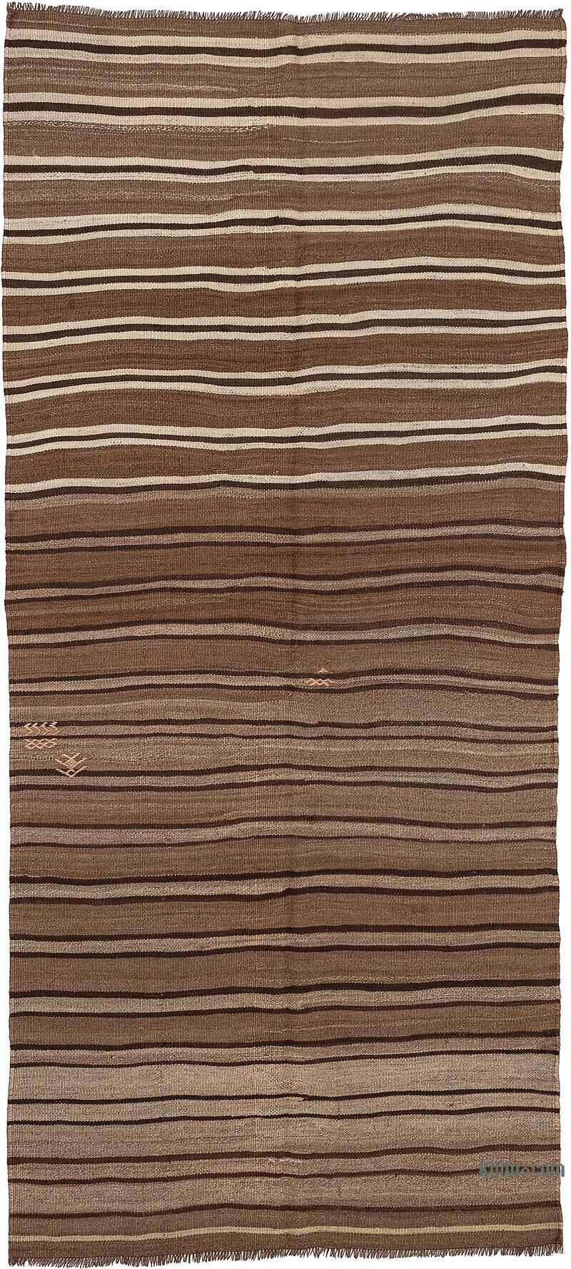 Alfombra Vintage Anatolian Kilim - 120 cm x 265 cm - K0079273