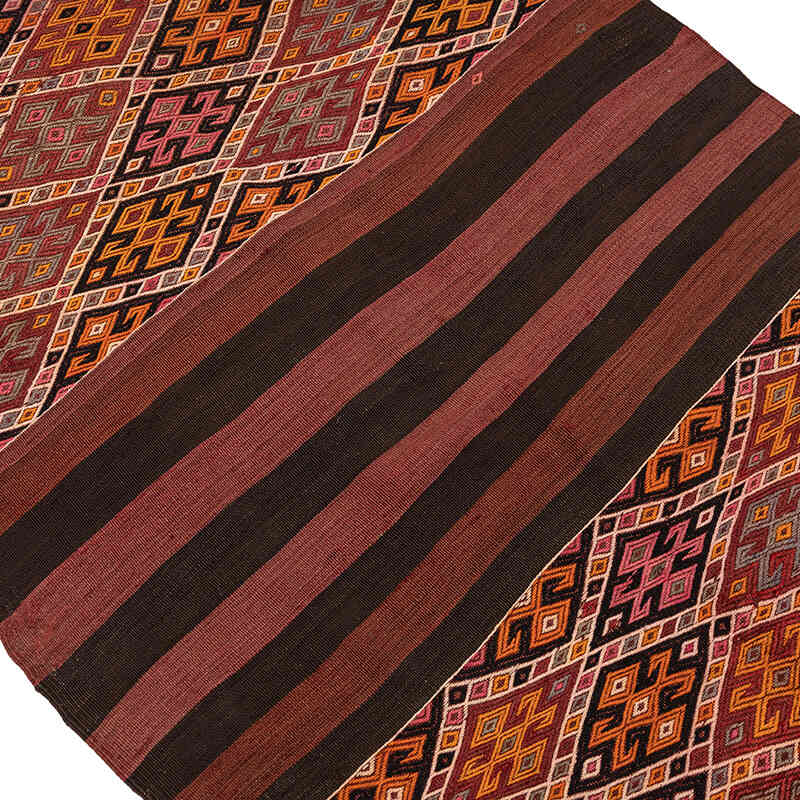 Vintage Bayburt Kilim Rug - 3' 4" x 5' 9" (40" x 69") - K0079275