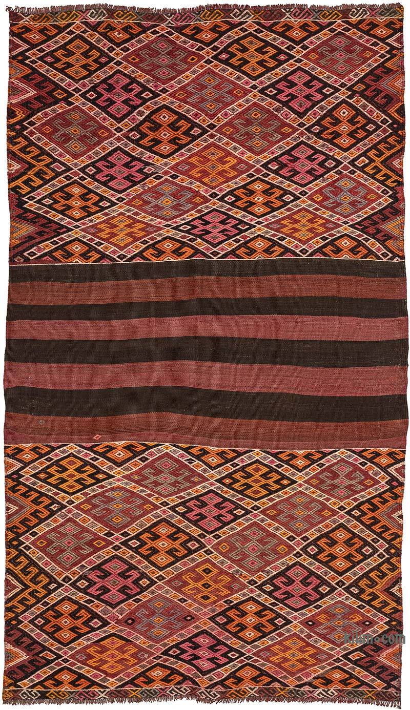 Vintage Bayburt Kilim Rug - 3' 4" x 5' 9" (40" x 69") - K0079275