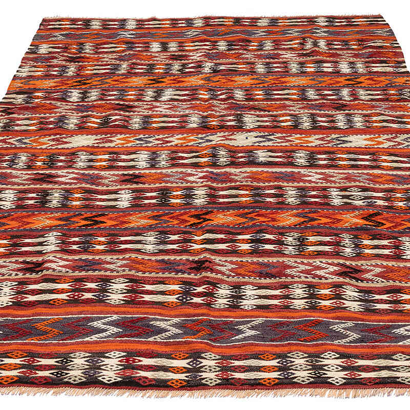 Alfombra Vintage Denizli Kilim - 172 cm x 230 cm - K0079278