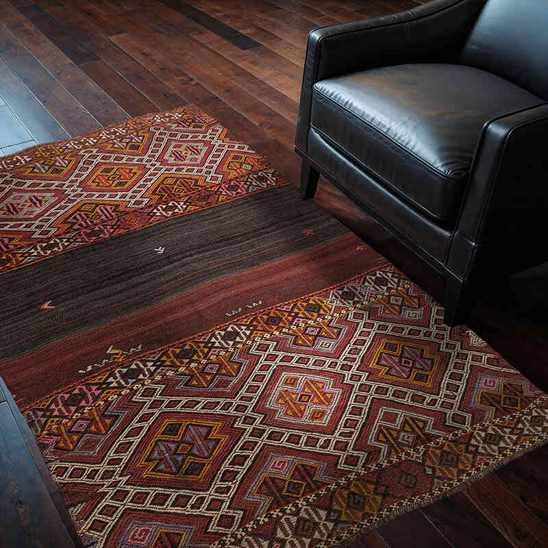 Alfombra Vintage Bayburt Kilim - 120 cm x 180 cm - K0079280