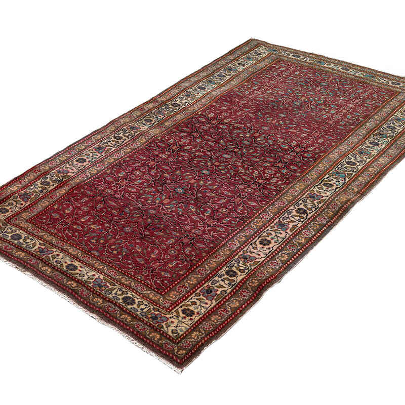 El Dokuma Vintage Halı - 101 cm x 175 cm - K0079284