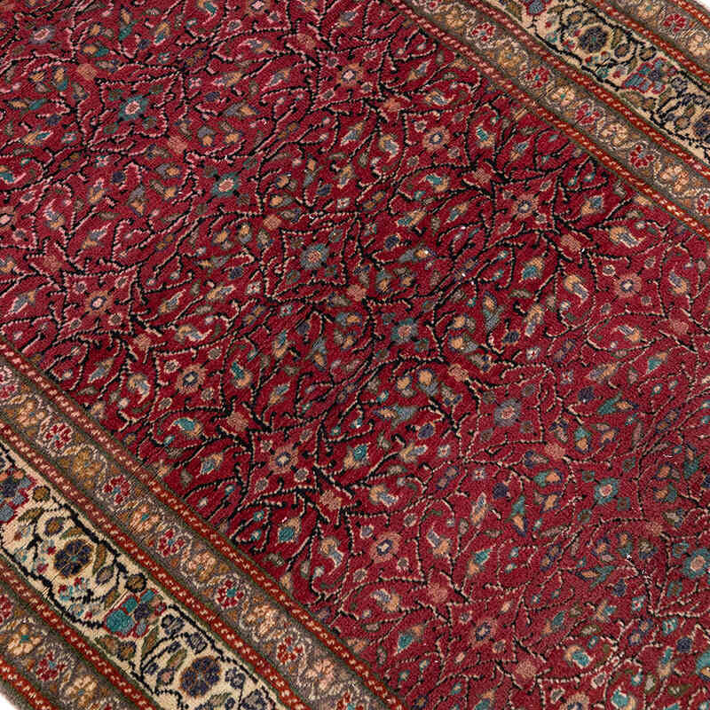 El Dokuma Vintage Halı - 101 cm x 175 cm - K0079284