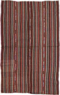 Vintage Anatolian Kilim Rug - 4' 6" x 7' 2" (54" x 86")