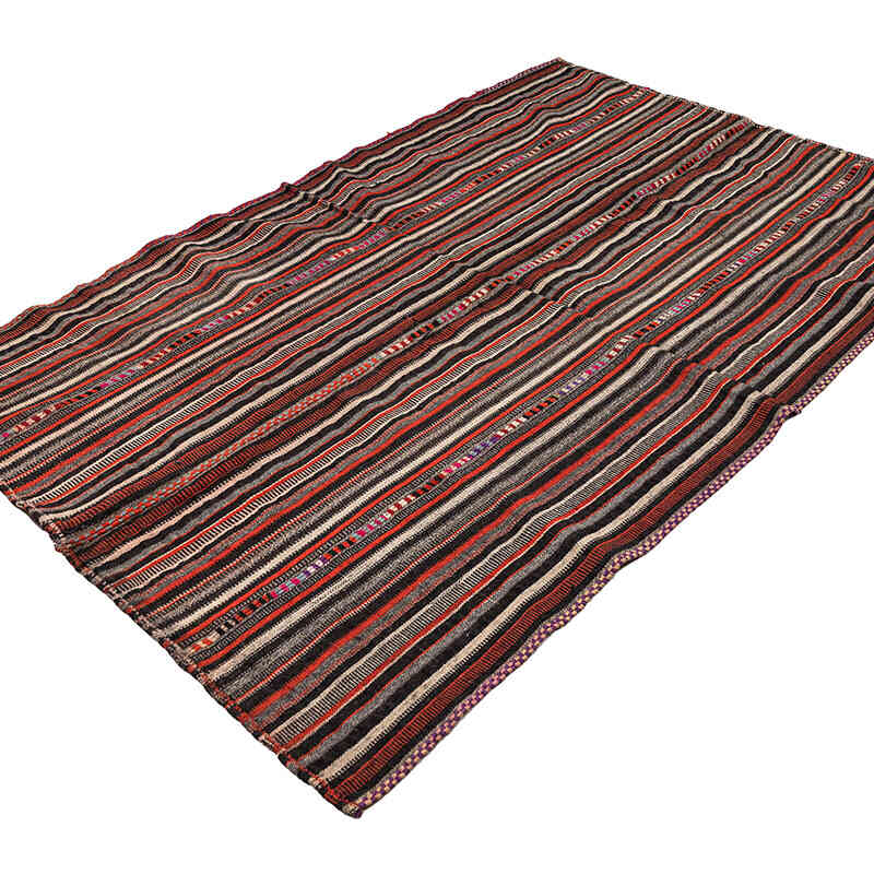 Vintage Anatolian Kilim Rug - 4' 6" x 7' 2" (54" x 86") - K0079285