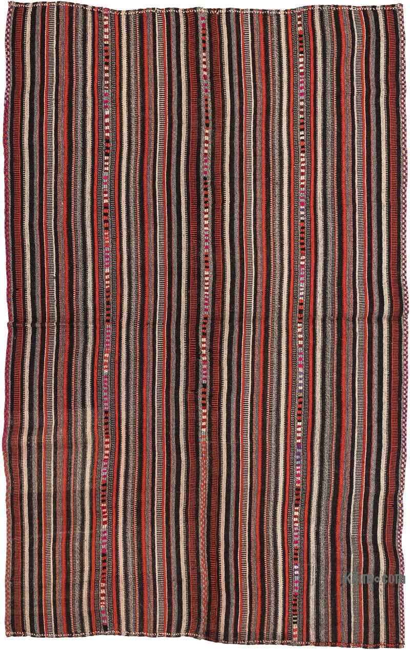 Vintage Anatolian Kilim Rug - 4' 6" x 7' 2" (54" x 86") - K0079285