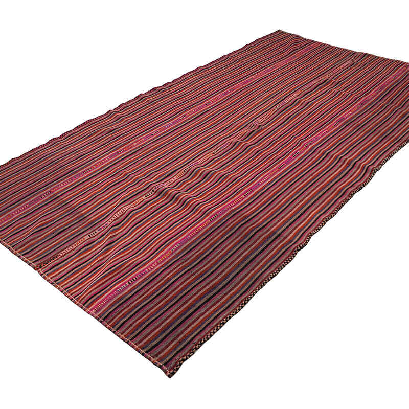 Vintage Anatolian Kilim Rug - 4' 8" x 8' 10" (56" x 106") - K0079287
