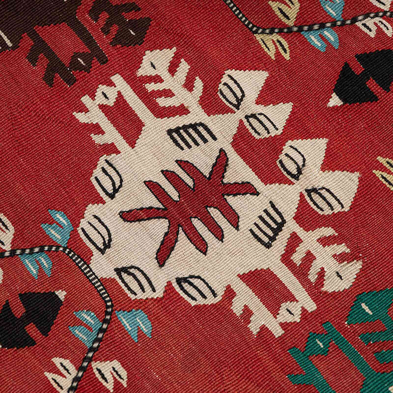 Vintage Sharkoy Kilim Rug - 6' 7" x 8'  (79" x 96") - K0079288