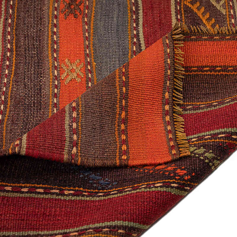 Alfombra Vintage Denizli Kilim - 158 cm x 243 cm - K0079289