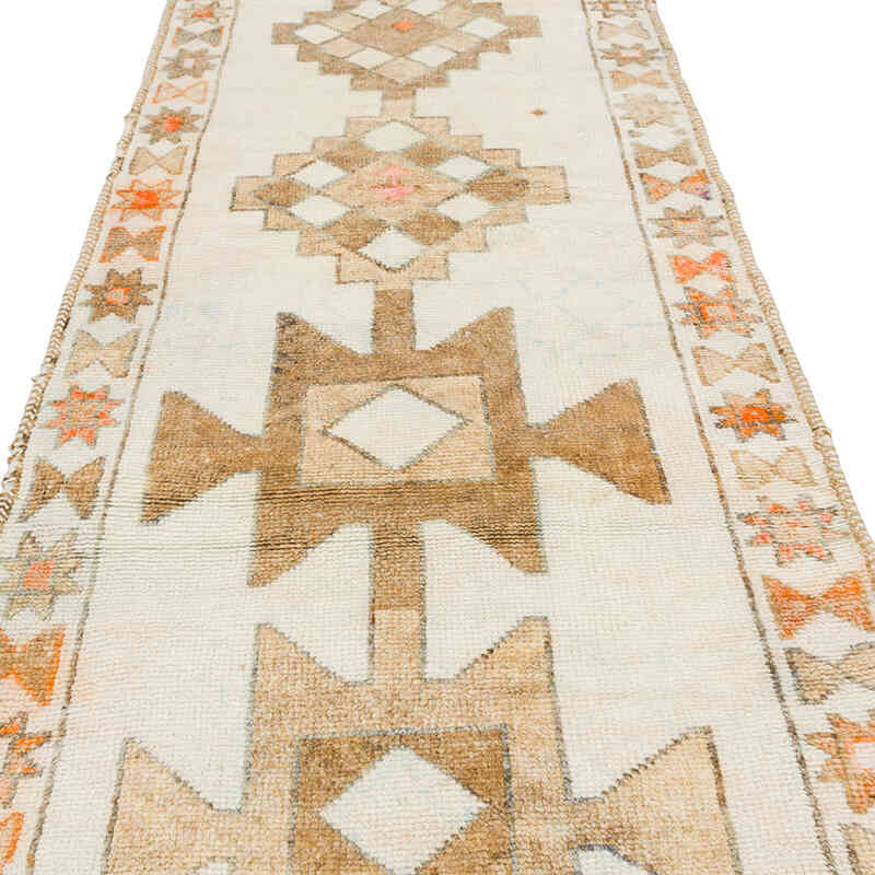 Vintage Anadolu Yolluk - 108 cm x 394 cm - K0079290