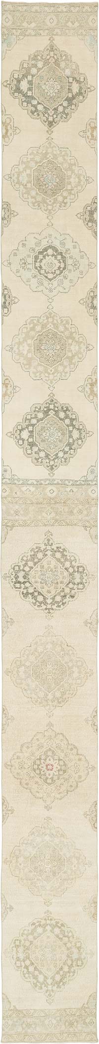 Vintage Turkish Runner Rug - 2' 4" x 25' 8" (28" x 308")