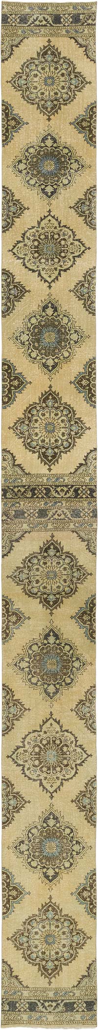 Alfombra Turca Vintage de pasillo - 71 cm x 782 cm