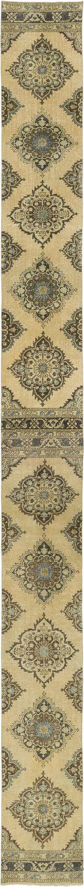 Alfombra Turca Vintage de pasillo - 71 cm x 782 cm
