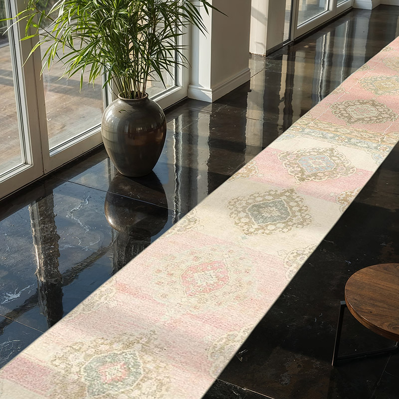 Alfombra Turca Vintage de pasillo - 71 cm x 715 cm - K0079297