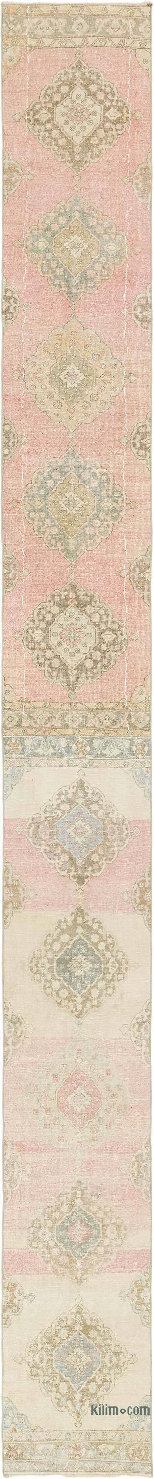 Alfombra Turca Vintage de pasillo - 71 cm x 715 cm - K0079297