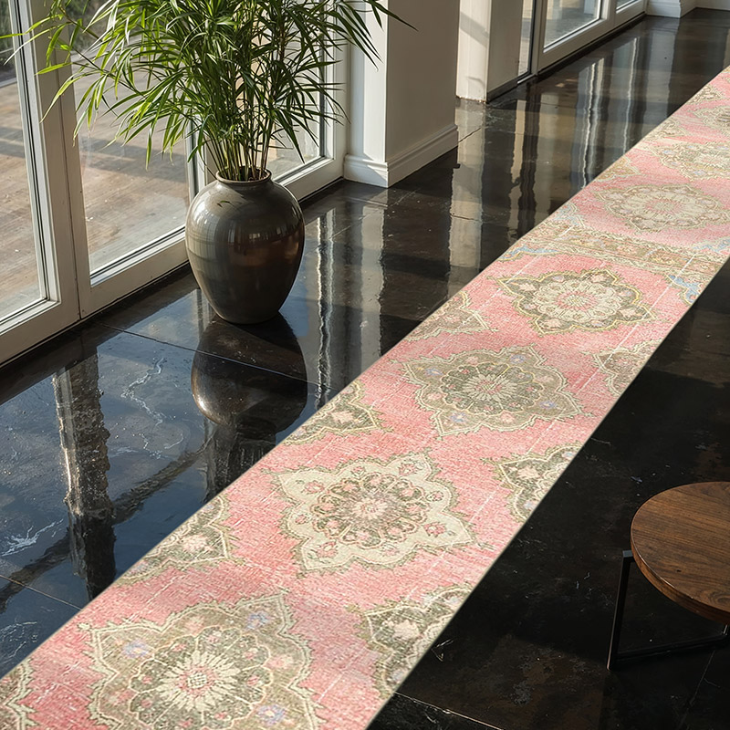 Alfombra Turca Vintage de pasillo - 75 cm x 755 cm - K0079299