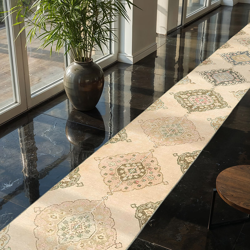 Alfombra Turca Vintage de pasillo - 71 cm x 715 cm - K0079302