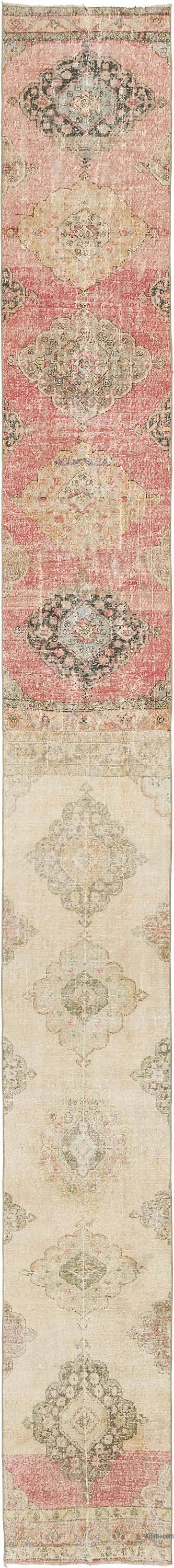 Vintage Anadolu Yolluk - 77 cm x 715 cm
