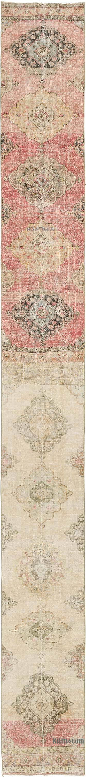 Vintage Anadolu Yolluk - 77 cm x 715 cm - K0079305