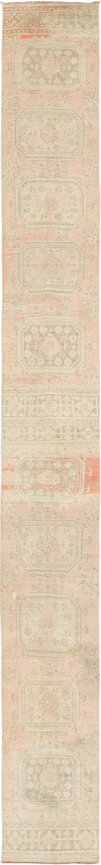 Alfombra Turca Vintage de pasillo - 76 cm x 678 cm