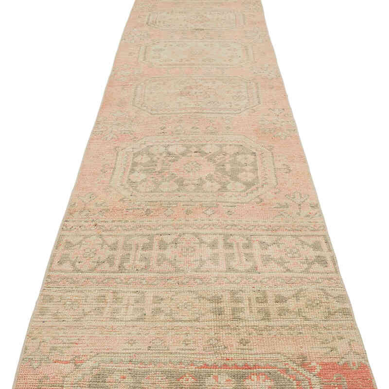 Vintage Anadolu Yolluk - 76 cm x 678 cm - K0079306