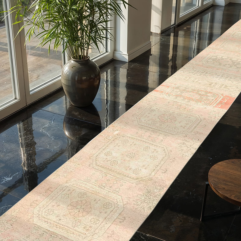 Vintage Anadolu Yolluk - 76 cm x 678 cm - K0079306