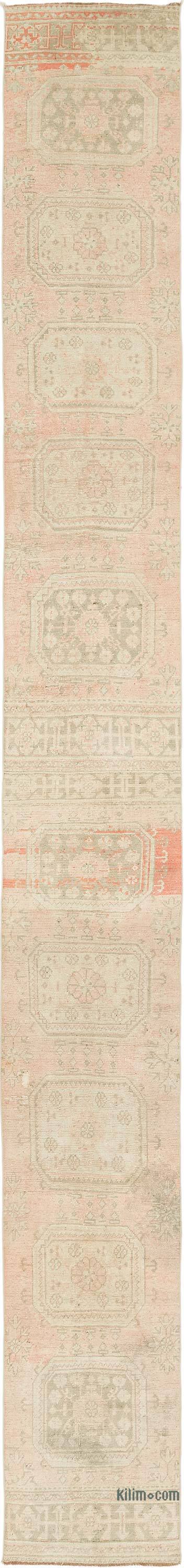 Vintage Anadolu Yolluk - 76 cm x 678 cm - K0079306