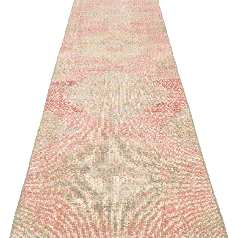 Vintage Turkish Runner Rug - 2' 4" x 25'  (28" x 300") - K0079307