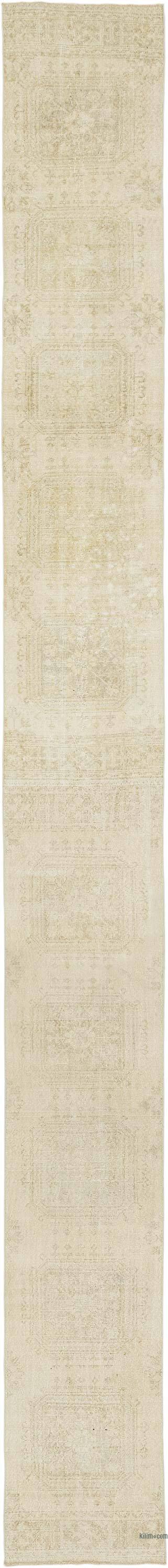 Vintage Turkish Runner Rug - 2' 3" x 22' 10" (27" x 274")